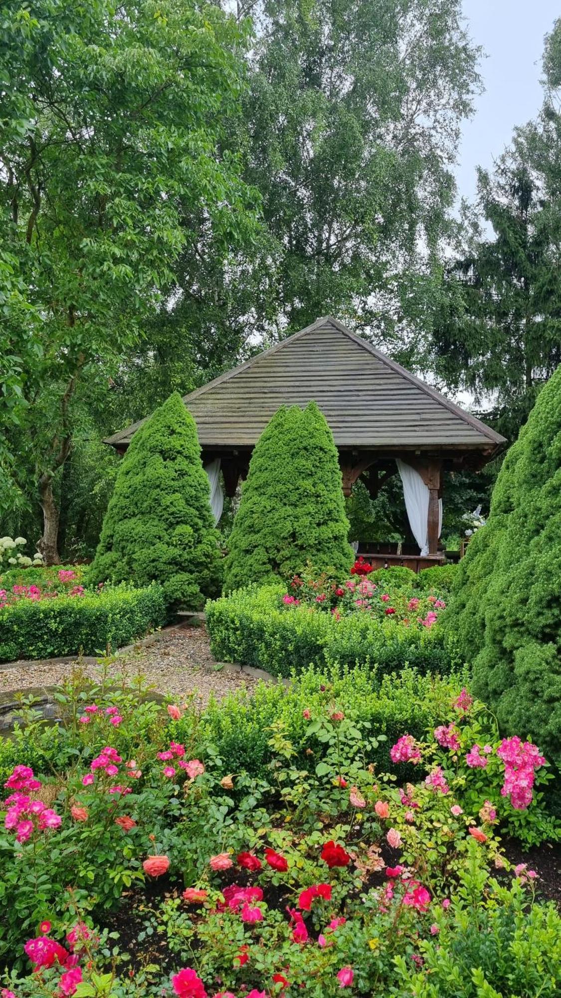 チェチェジン Dwor Anna Bed & Breakfast エクステリア 写真